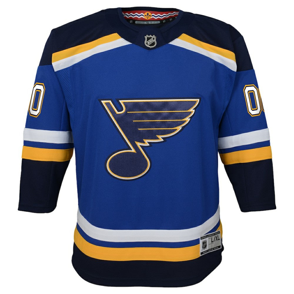 St. Louis Blues Youth Home Premier Custom Jersey - Blue | US 3820544