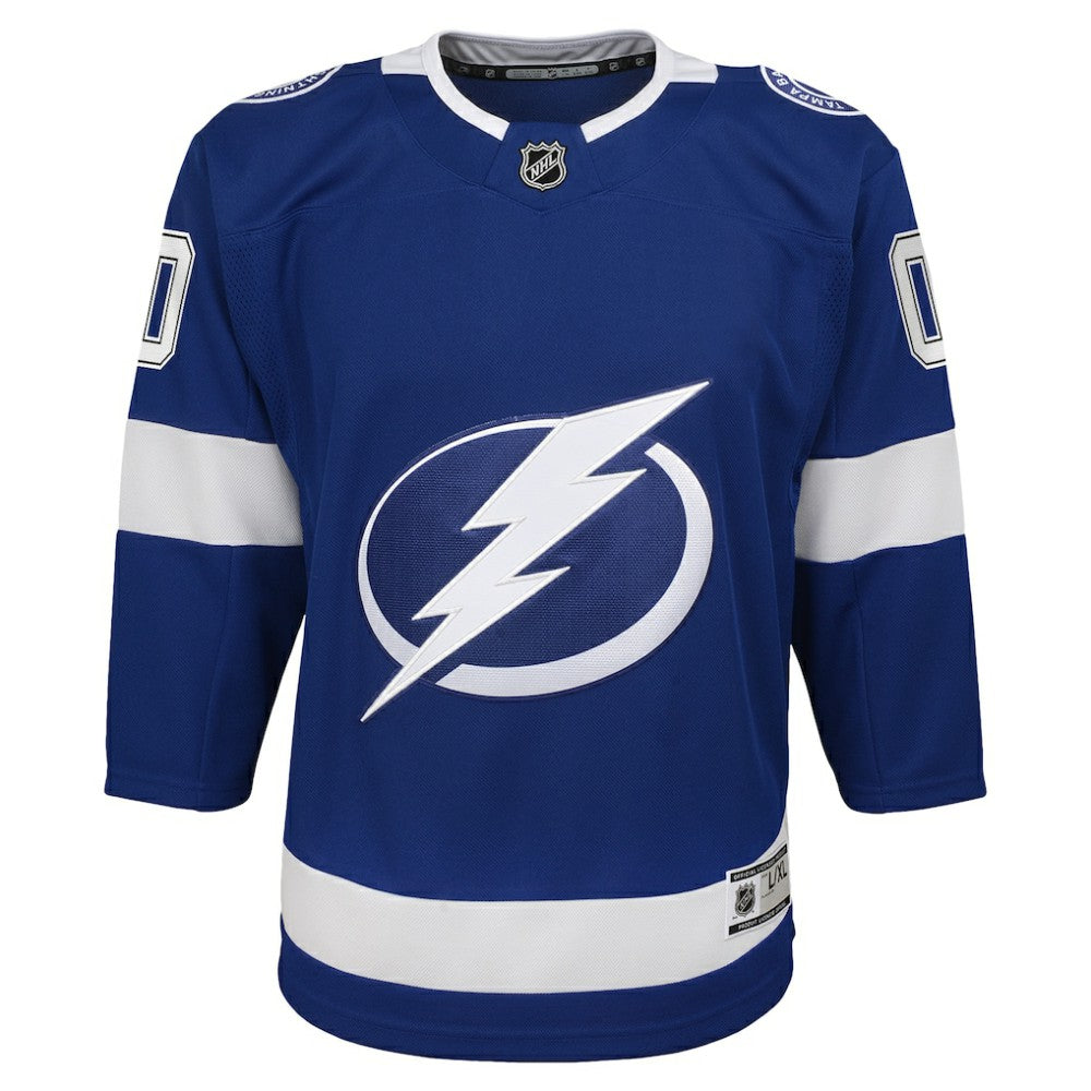 Tampa Bay Lightning Youth Home Custom Premier Jersey - Blue | US 3820545