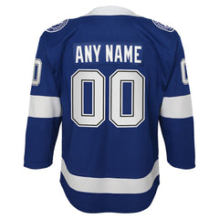 Tampa Bay Lightning Youth Home Custom Premier Jersey - Blue | US 3820545