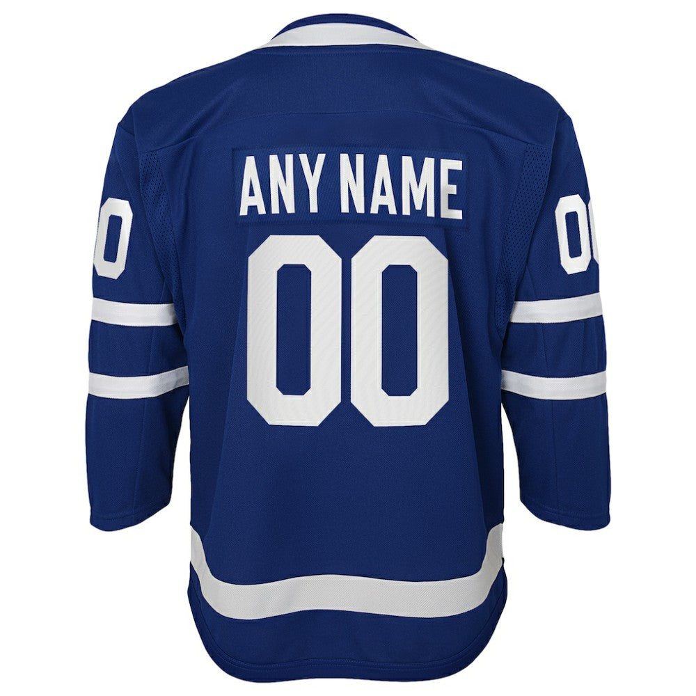 Toronto Maple Leafs Youth Home Premier Custom Jersey - Blue | US 3820546