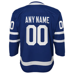 Toronto Maple Leafs Youth Home Premier Custom Jersey - Blue | US 3820546