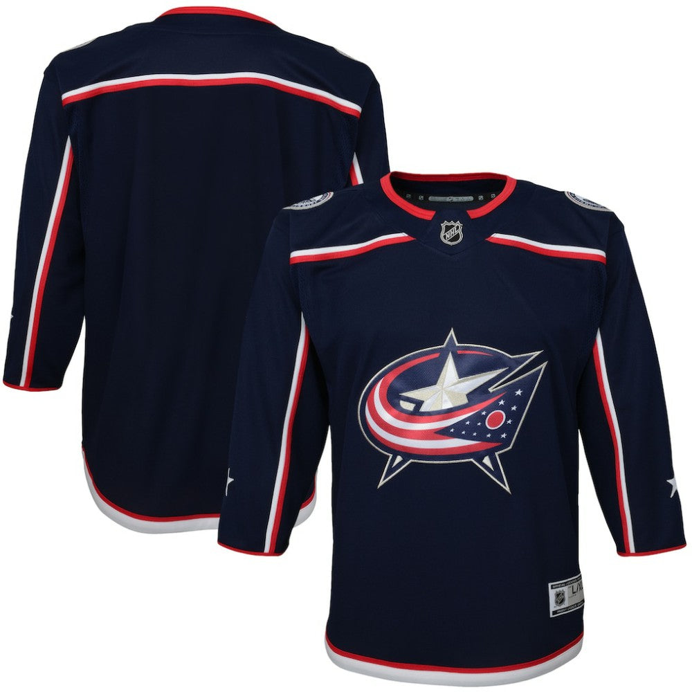 Columbus Blue Jackets Youth Home Premier Jersey - Navy | US 3820556