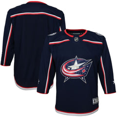 Columbus Blue Jackets Youth Home Premier Jersey - Navy | US 3820556