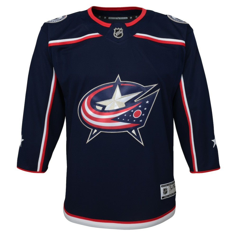 Columbus Blue Jackets Youth Home Premier Jersey - Navy | US 3820556