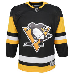 Pittsburgh Penguins Youth Home Premier Blank Jersey - Black | US 3820570