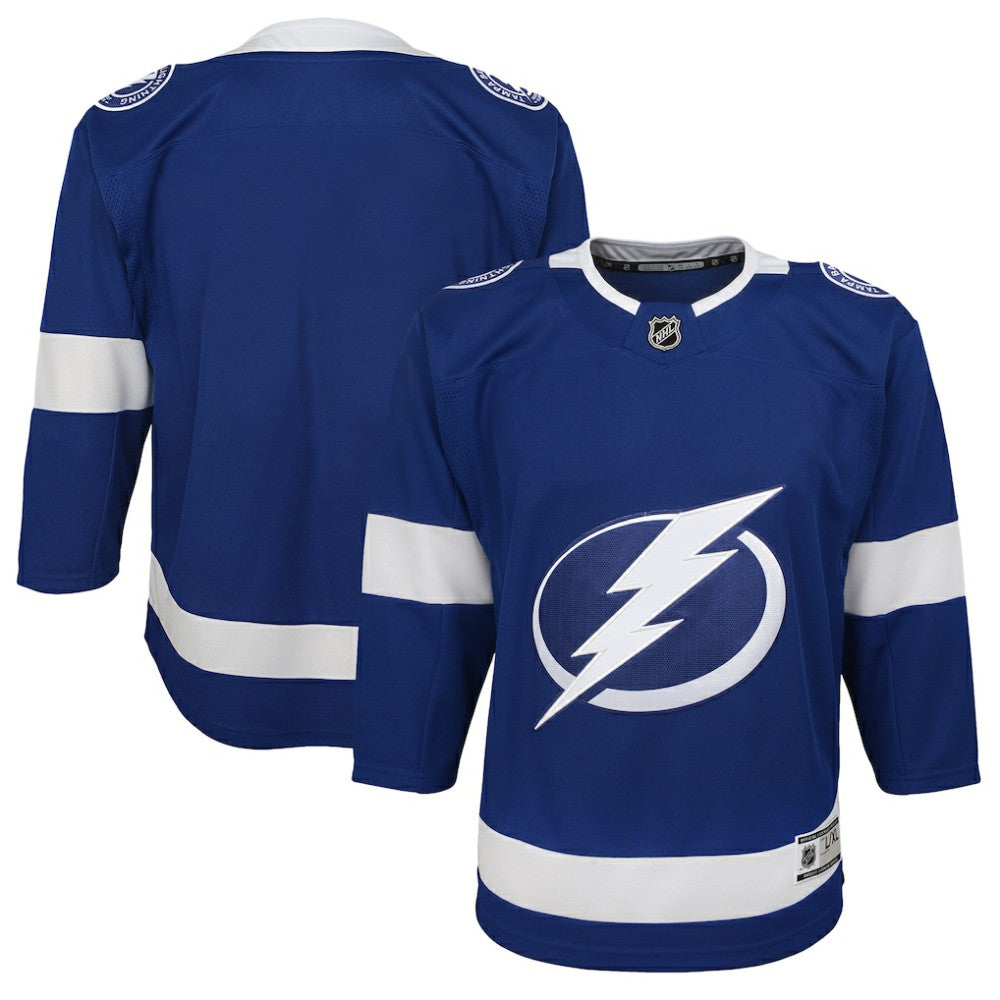 Tampa Bay Lightning Youth Home Blank Premier Jersey - Blue | US 3820573