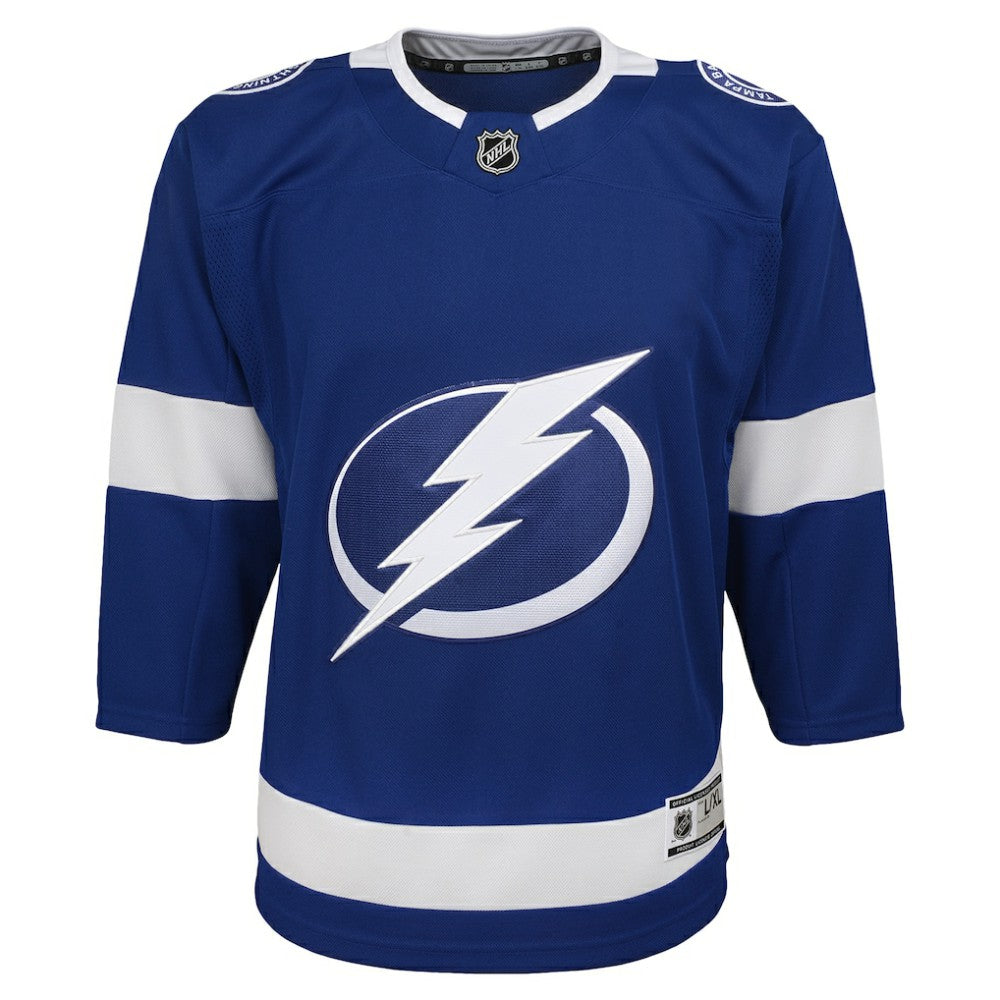 Tampa Bay Lightning Youth Home Blank Premier Jersey - Blue | US 3820573