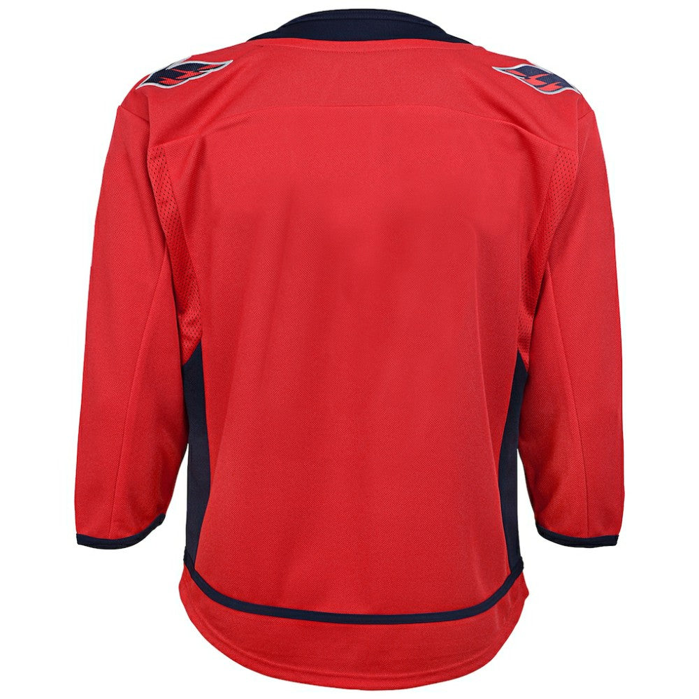 Washington Capitals Youth Home Blank Premier Jersey - Red | US 3820576