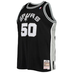 David Robinson San Antonio Spurs 1998/99 Big & Tall Hardwood Classics Swingman Jersey Black - Mitchell & Ness