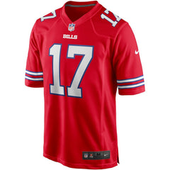 Josh Allen Buffalo Bills Alternate Game Player Jersey - Red Jerseys