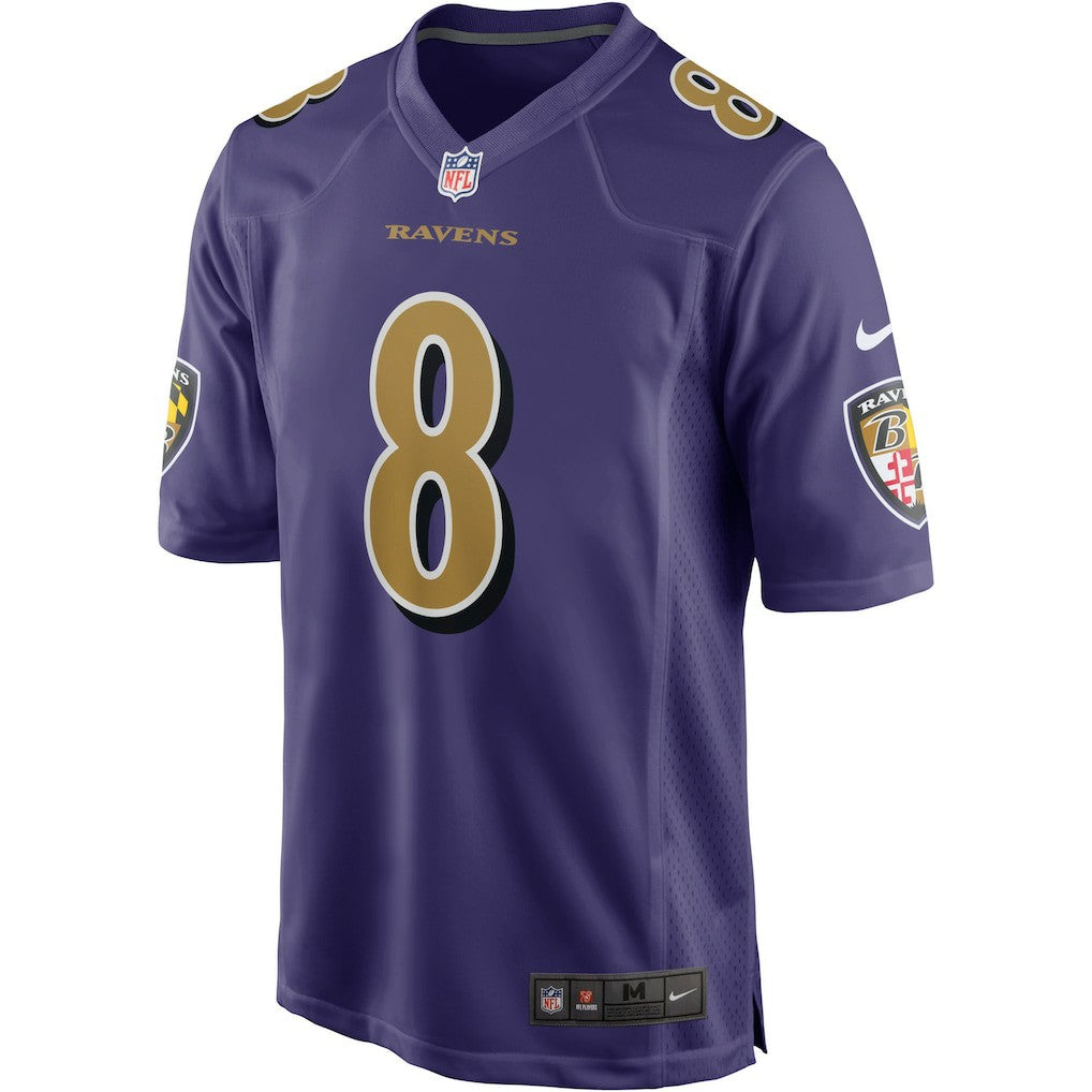 Lamar Jackson Baltimore Ravens Alternate Game Jersey - Purple Jerseys
