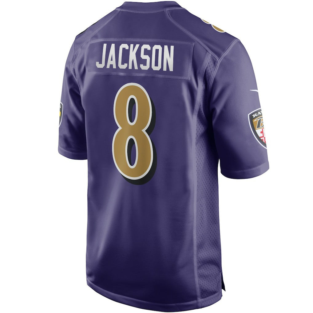 Lamar Jackson Baltimore Ravens Alternate Game Jersey - Purple Jerseys