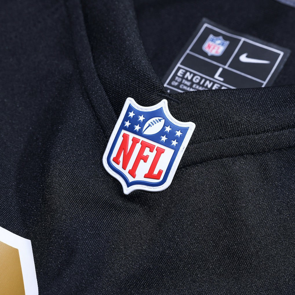Alvin Kamara New Orleans Saints Alternate Game Jersey - Black Jerseys