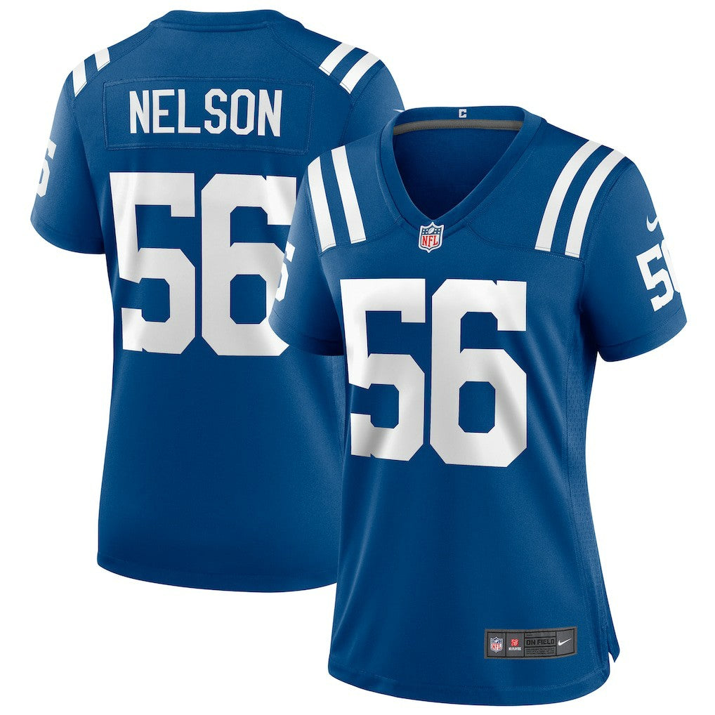 Quenton Nelson Indianapolis Colts Women's Player Game Jersey - Royal Jerseys