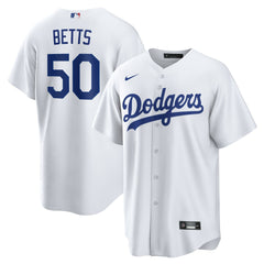 Mookie Betts Los Angeles Dodgers Nike Home Replica Player Name Jersey - White Jerseys