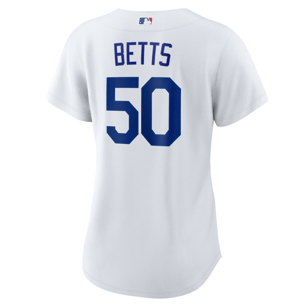 Mookie Betts Los Angeles Dodgers Nike Women's Home Replica Player Jersey - White Jerseys