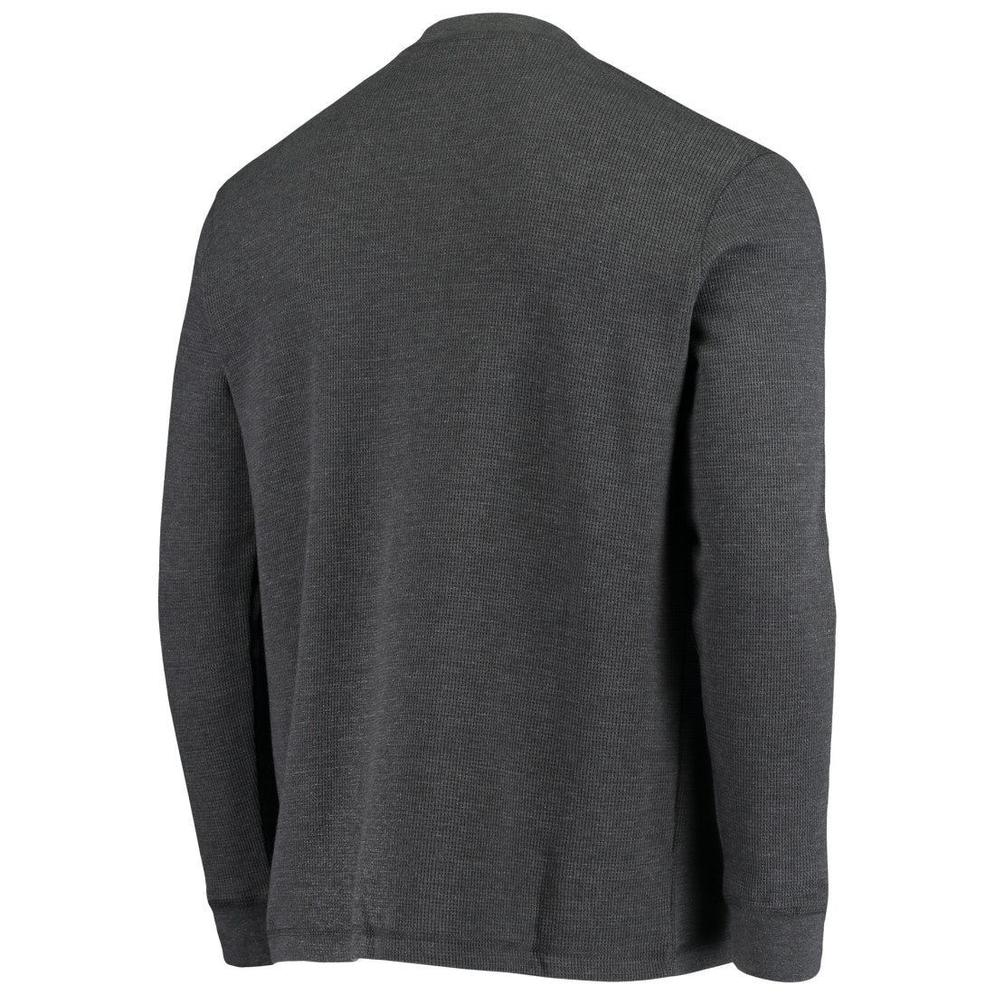 Tampa Bay Buccaneers Dunbrooke Logo Maverick Thermal Henley Long Sleeve T-Shirt - Charcoal T-shirts