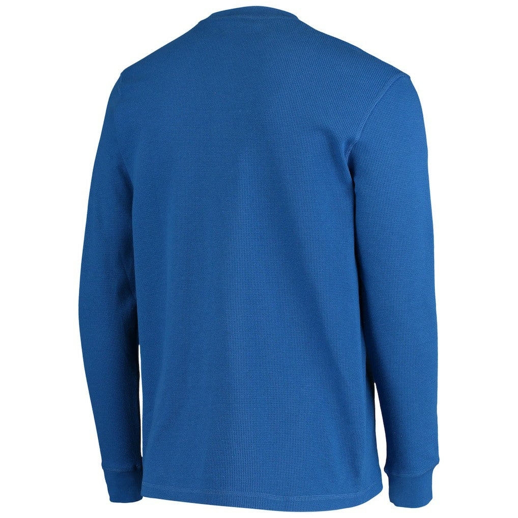 Los Angeles Rams Dunbrooke Logo Maverick Thermal Henley Long Sleeve T-Shirt - Royal T-shirts