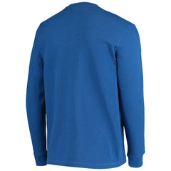 Los Angeles Rams Dunbrooke Logo Maverick Thermal Henley Long Sleeve T-Shirt - Royal T-shirts