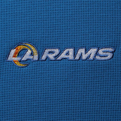 Los Angeles Rams Dunbrooke Logo Maverick Thermal Henley Long Sleeve T-Shirt - Royal T-shirts