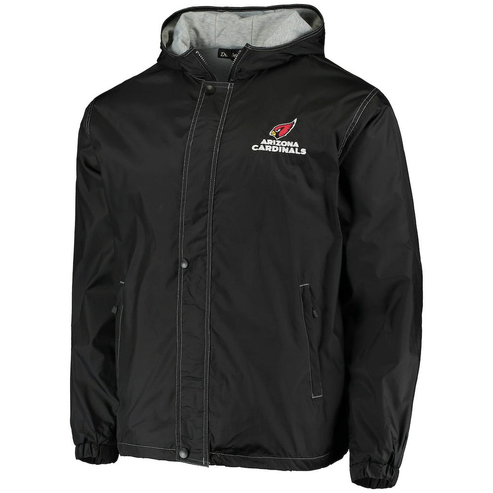 Arizona Cardinals Dunbrooke Logo Legacy Stadium Full-Zip Jacket- Black - Black Jackets