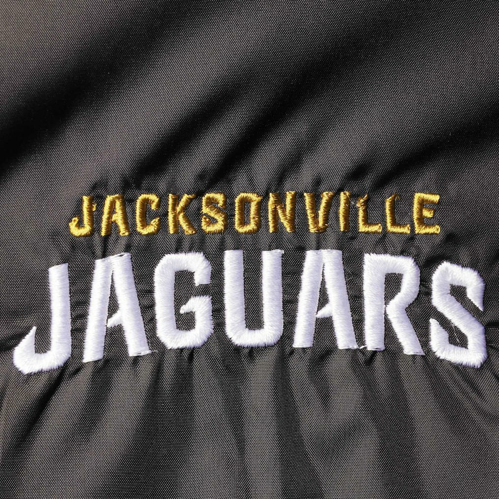 Jacksonville Jaguars Dunbrooke Logo Legacy Stadium Full-Zip Jacket- Black - Black Jackets