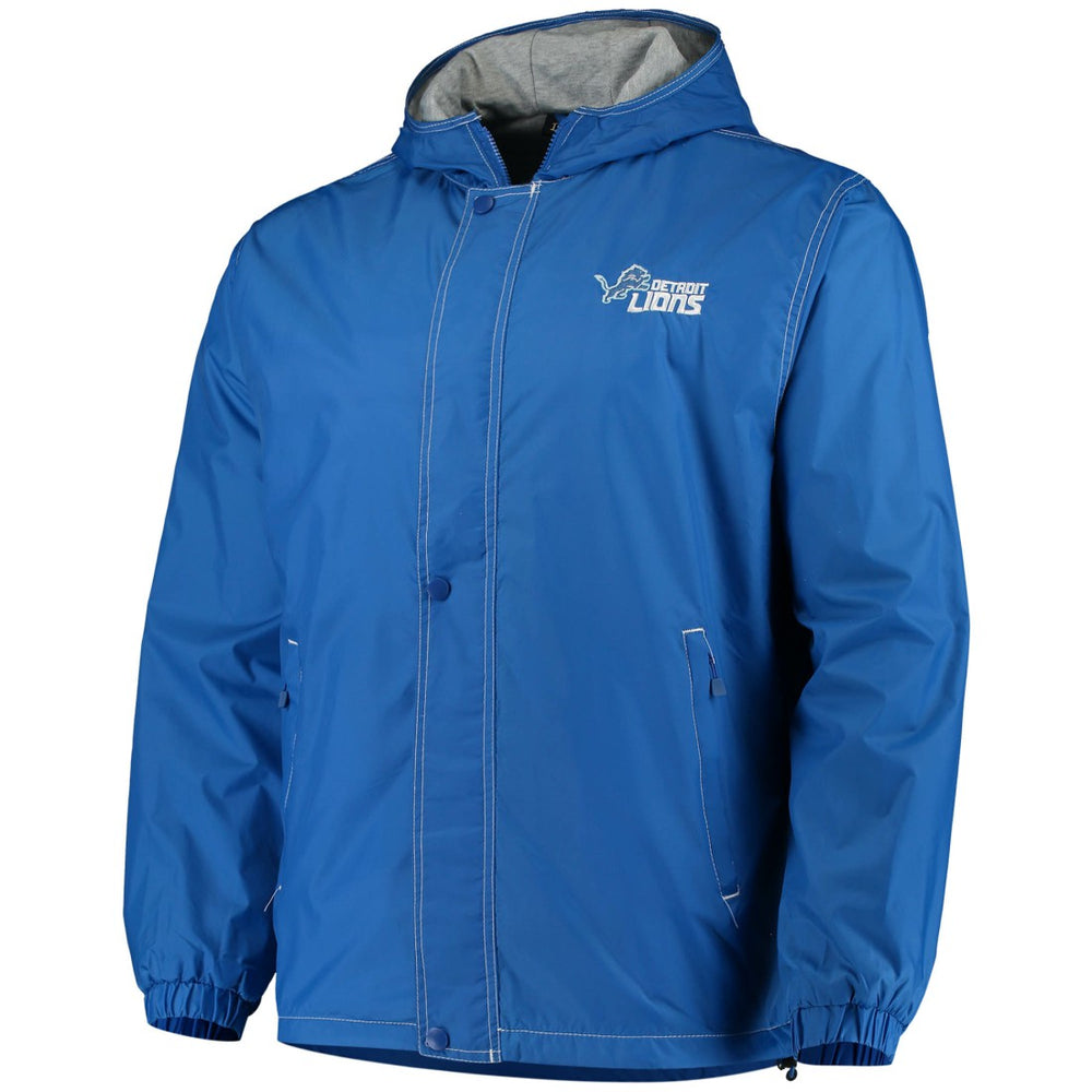 Detroit Lions Dunbrooke Logo Legacy Stadium Full-Zip Jacket- Blue - Blue Jackets