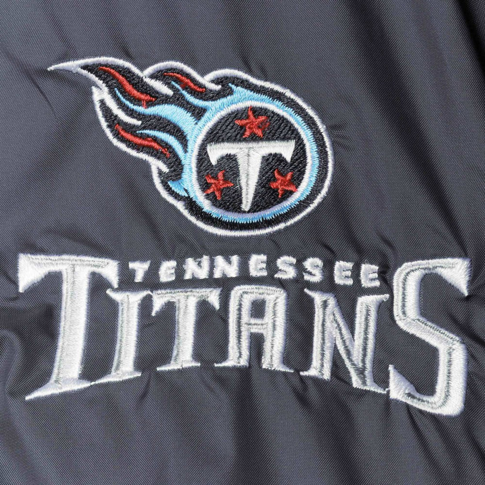 Tennessee Titans Dunbrooke Logo Legacy Stadium Full-Zip Jacket- Navy - Navy Jackets