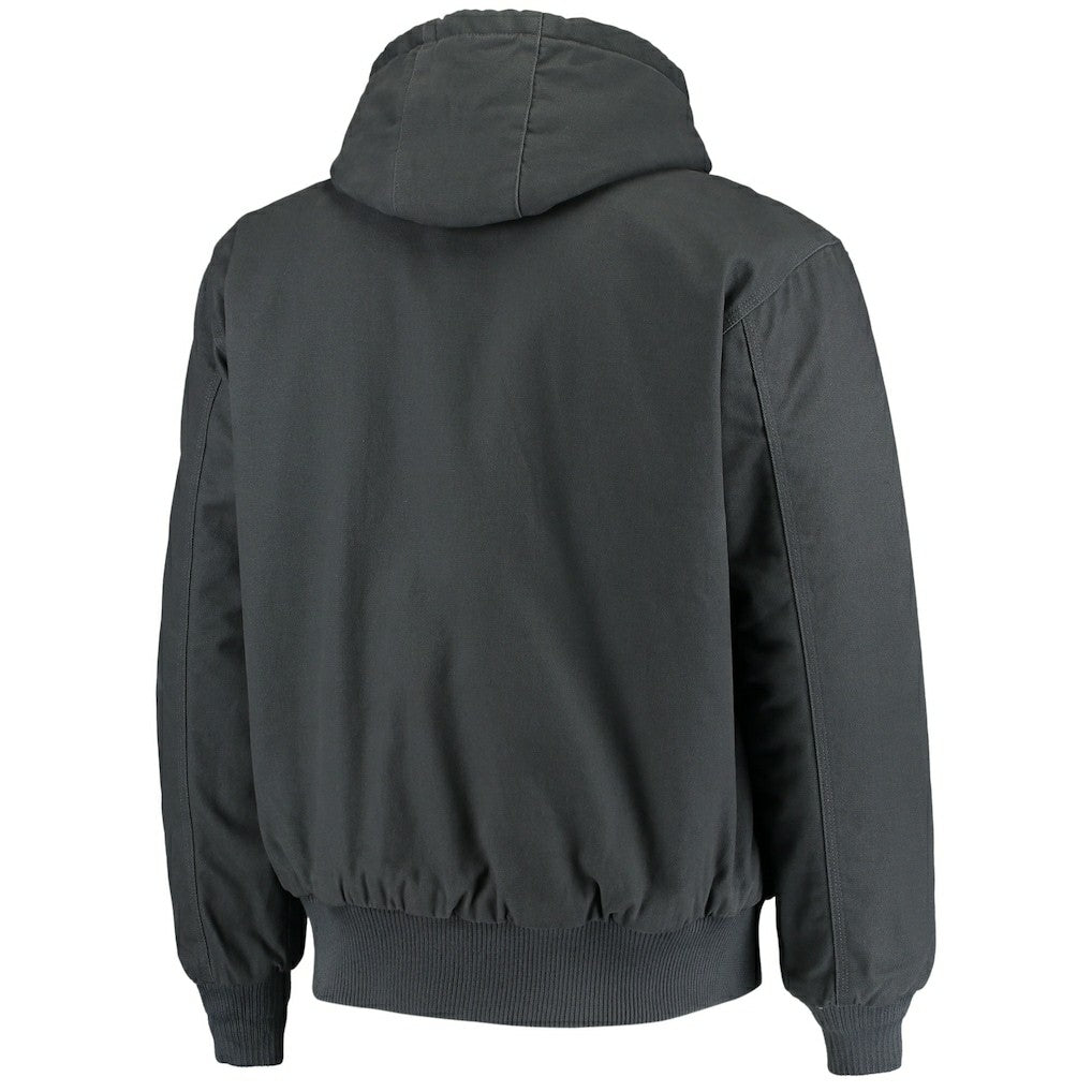 Chicago Bears Dunbrooke Dakota Cotton Canvas Hooded Jacket - Navy Jackets