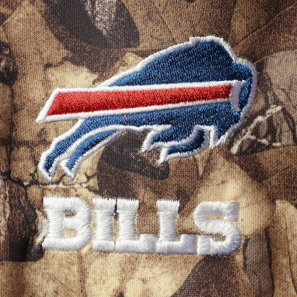 Buffalo Bills Dunbrooke Circle Champion Tech Fleece Pullover Hoodie - Realtree Camo Hoodies