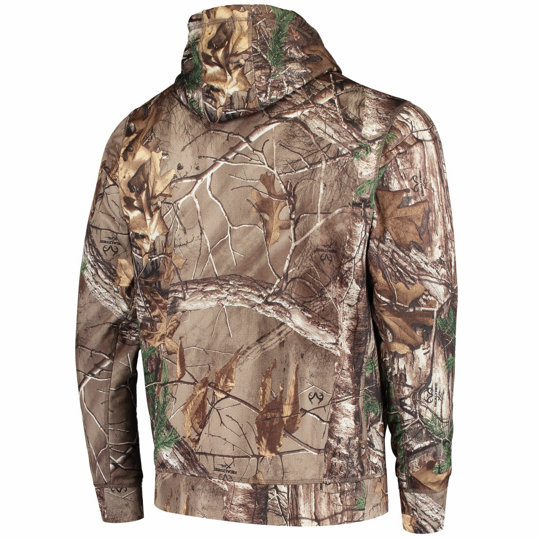 Denver Broncos Dunbrooke Circle Champion Tech Fleece Pullover Hoodie - Realtree Camo Hoodies