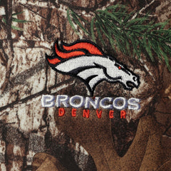 Denver Broncos Dunbrooke Circle Champion Tech Fleece Pullover Hoodie - Realtree Camo Hoodies