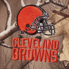 Cleveland Browns Dunbrooke Circle Champion Tech Fleece Pullover Hoodie - Realtree Camo Hoodies