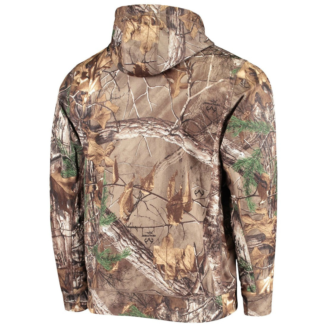 Tampa Bay Buccaneers Dunbrooke Circle Champion Tech Fleece Pullover Hoodie - Realtree Camo Hoodies