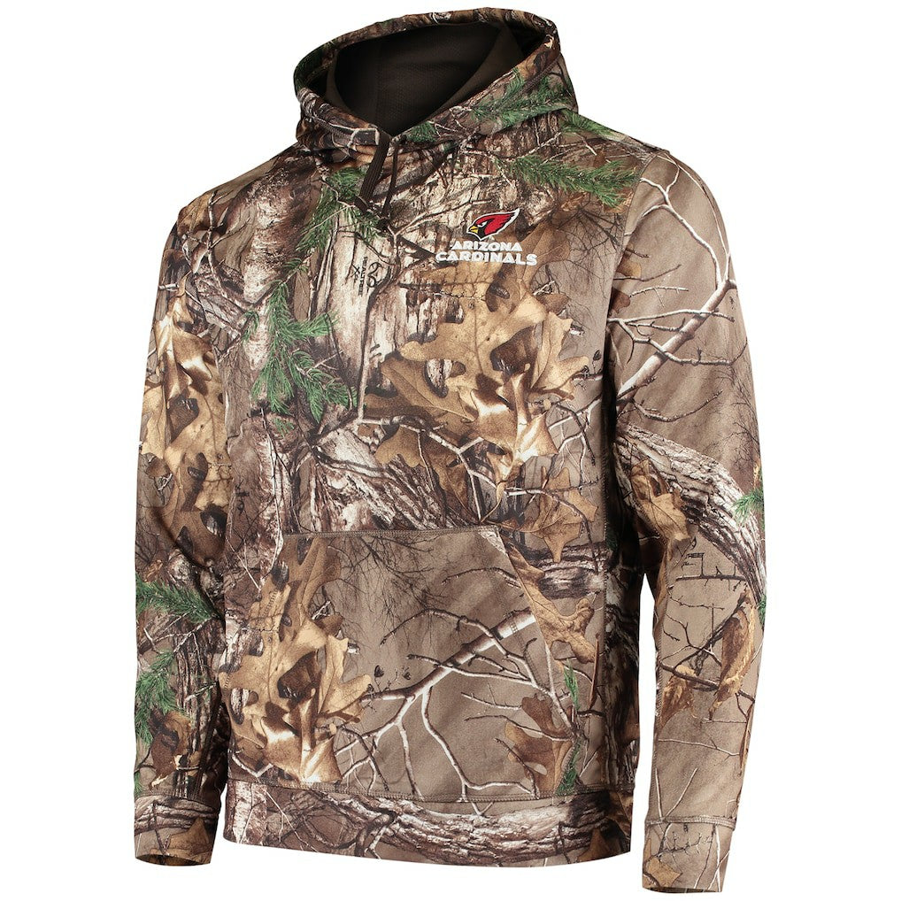 Arizona Cardinals Dunbrooke Circle Champion Tech Fleece Pullover Hoodie - Realtree Camo Hoodies