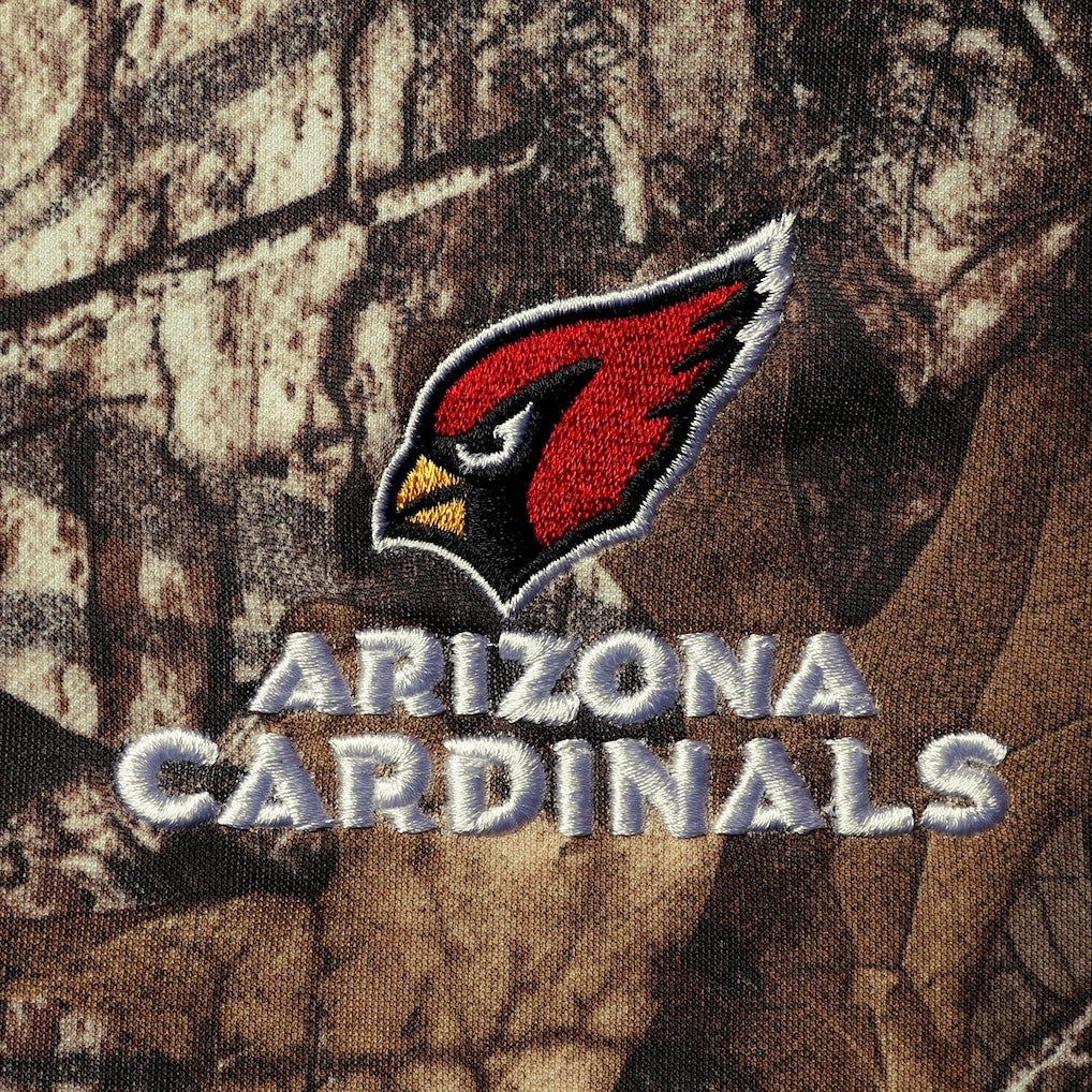Arizona Cardinals Dunbrooke Circle Champion Tech Fleece Pullover Hoodie - Realtree Camo Hoodies