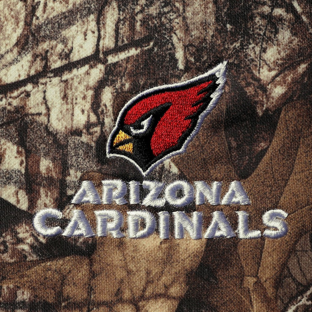 Arizona Cardinals Dunbrooke Circle Champion Tech Fleece Pullover Hoodie - Realtree Camo Hoodies