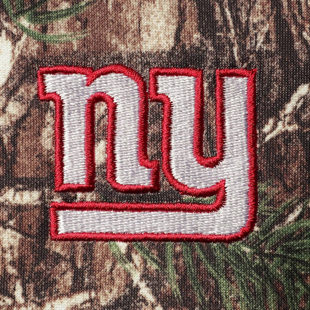 New York Giants Dunbrooke Circle Champion Tech Fleece Pullover Hoodie - Realtree Camo Hoodies