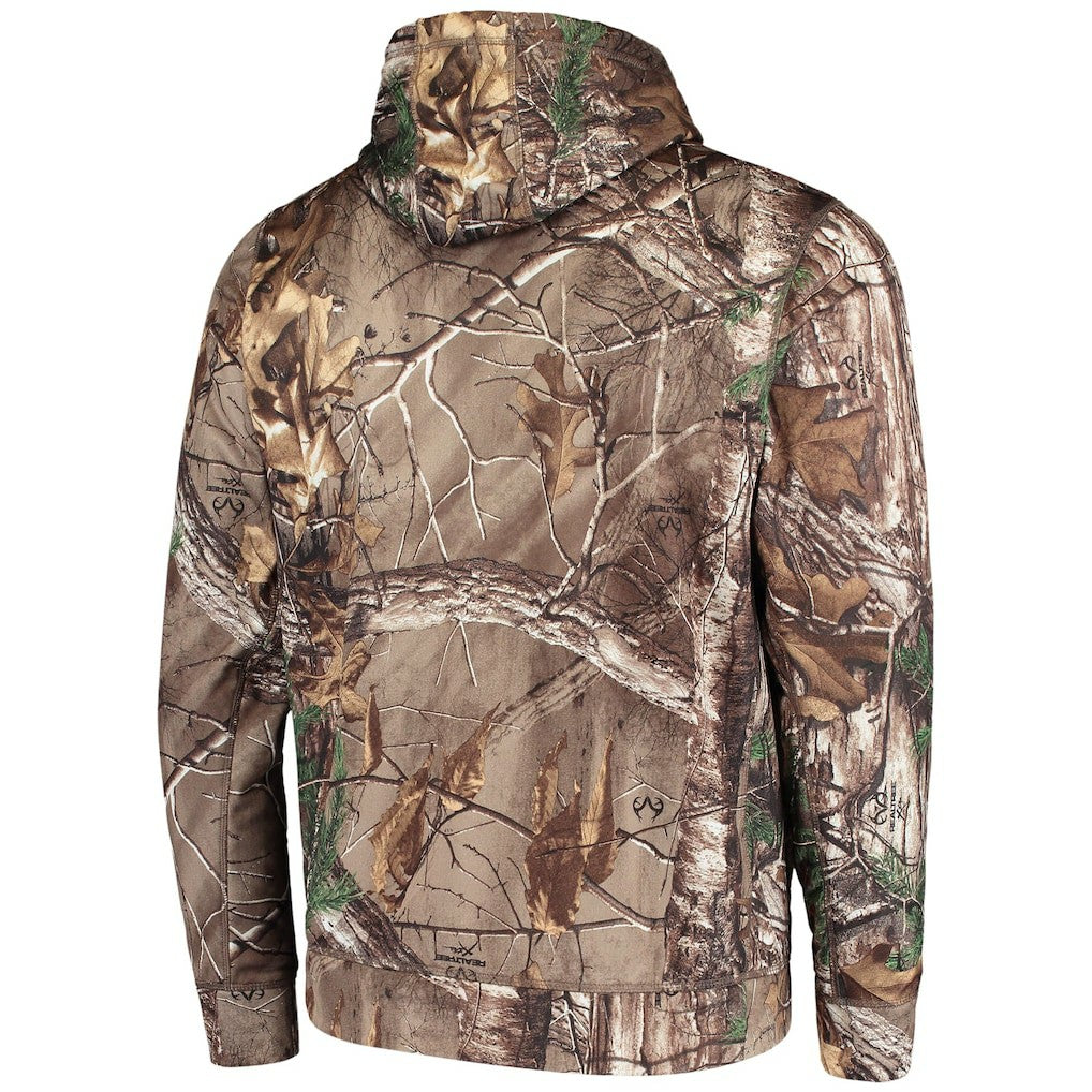 Los Angeles Rams Dunbrooke Circle Champion Tech Fleece Pullover Hoodie - Realtree Camo Hoodies