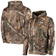 Detroit Lions Dunbrooke Circle Champion Tech Fleece Pullover Hoodie - Realtree Camo Hoodies