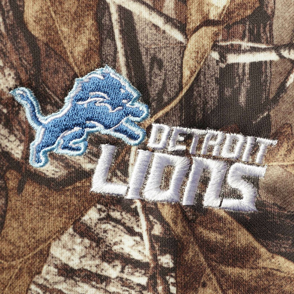 Detroit Lions Dunbrooke Circle Champion Tech Fleece Pullover Hoodie - Realtree Camo Hoodies