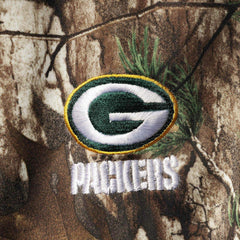 Green Bay Packers Dunbrooke Circle Champion Tech Fleece Pullover Hoodie - Realtree Camo Hoodies