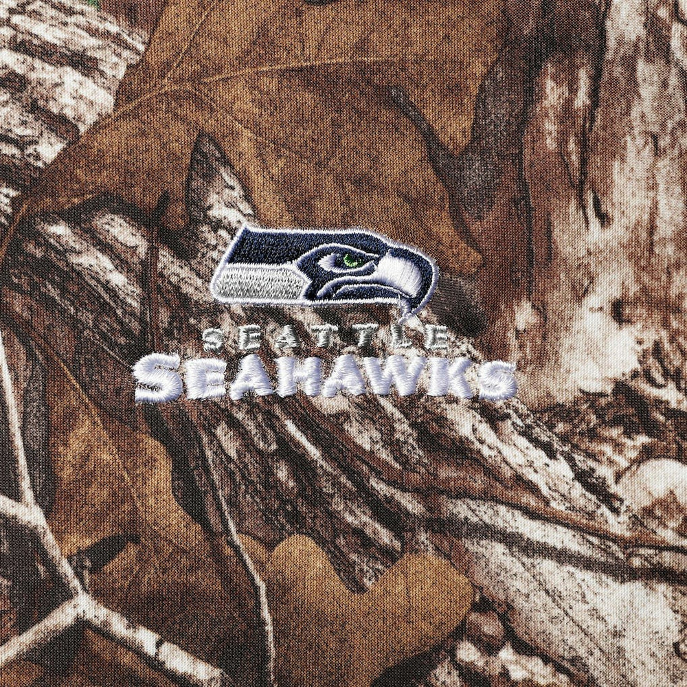 Seattle Seahawks Dunbrooke Circle Champion Tech Fleece Pullover Hoodie - Realtree Camo Hoodies