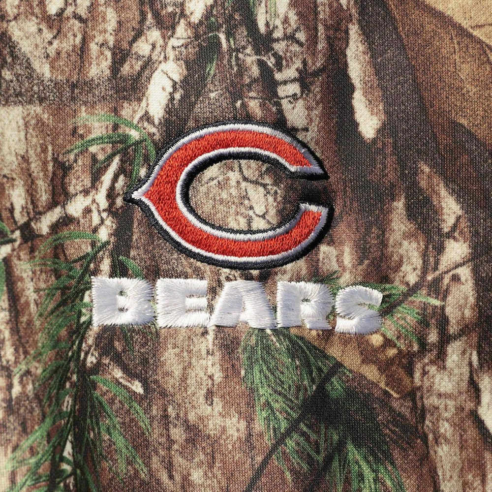 Chicago Bears Dunbrooke Trophy Tech Fleece Full-Zip Hoodie - Realtree Camo Hoodies