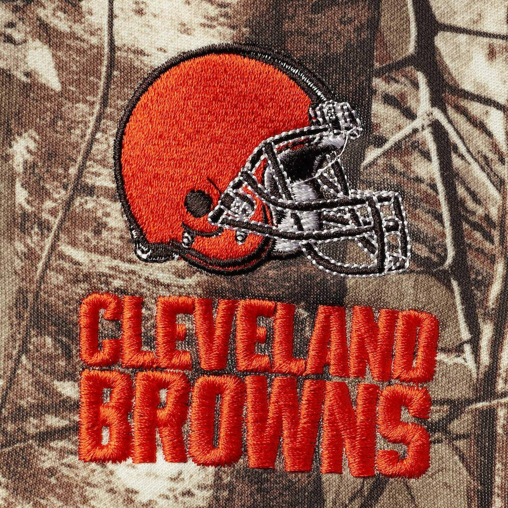 Cleveland Browns Dunbrooke Trophy Tech Fleece Full-Zip Hoodie - Realtree Camo Hoodies