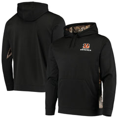 Cincinnati Bengals Dunbrooke Logo Ranger Pullover Hoodie - Black/Realtree Camo Hoodies