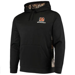 Cincinnati Bengals Dunbrooke Logo Ranger Pullover Hoodie - Black/Realtree Camo Hoodies