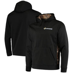 Los Angeles Rams Dunbrooke Logo Ranger Pullover Hoodie - Black/Realtree Camo Hoodies