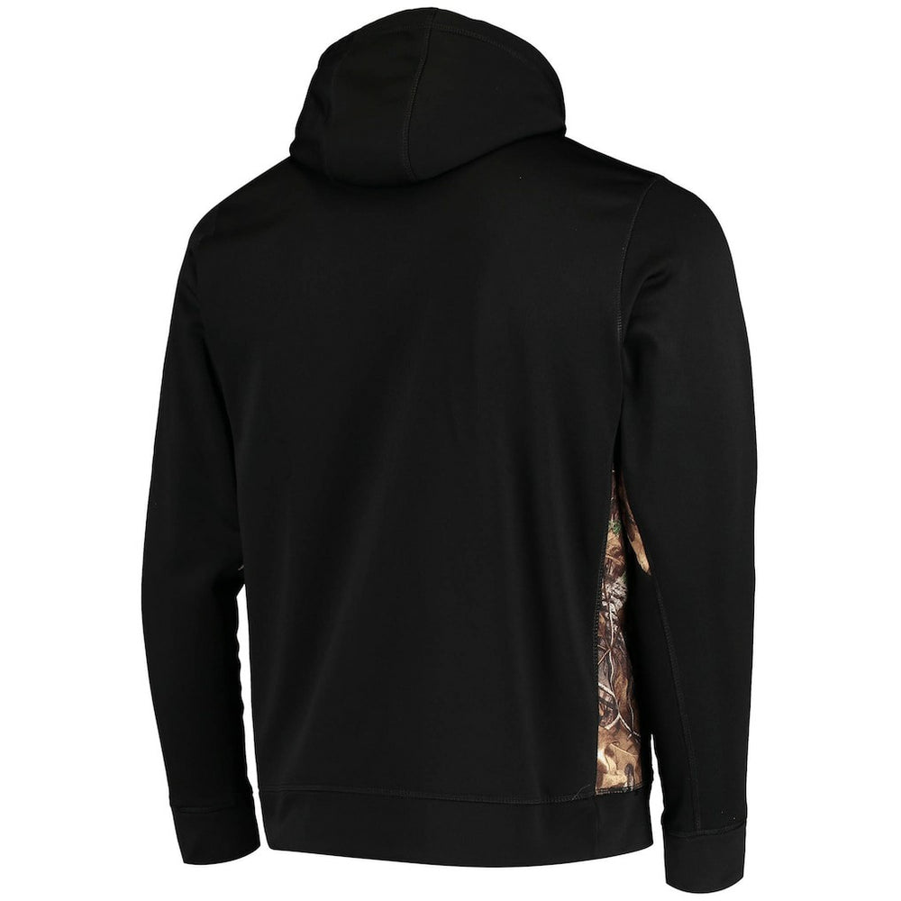 Las Vegas Raiders Dunbrooke Logo Ranger Pullover Hoodie - Black/Realtree Camo Hoodies
