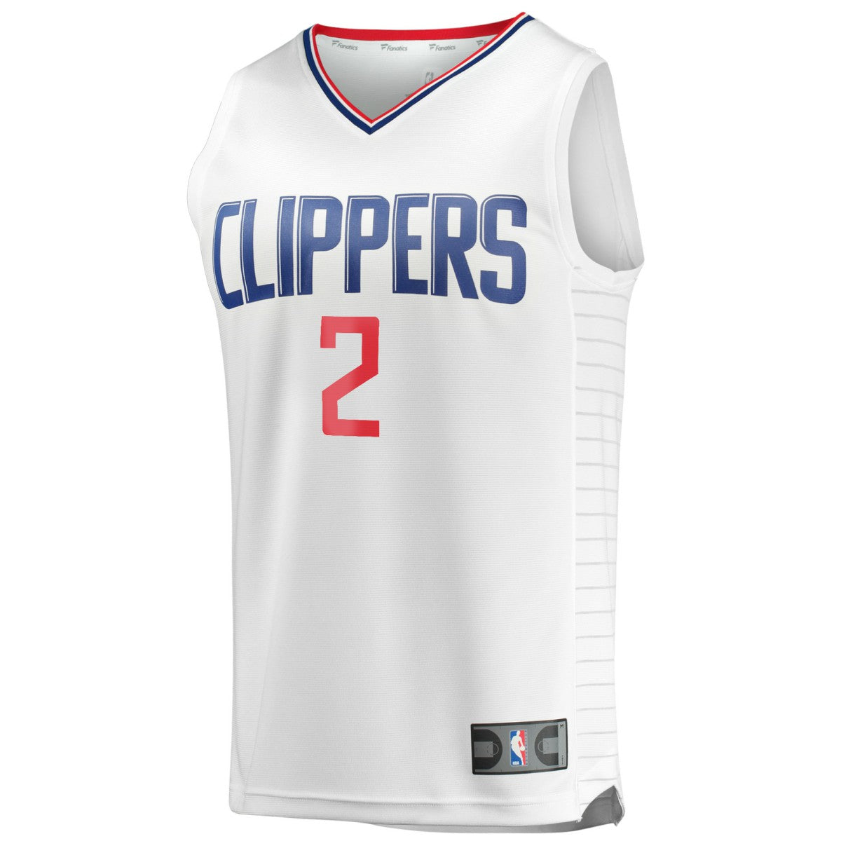 Kawhi Leonard LA Clippers Youth 2020/21 Fast Break Player Jersey White Association Edition - Fanatics